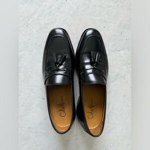 Cole Haan 9.5 pinch tassel loafers, black NWT